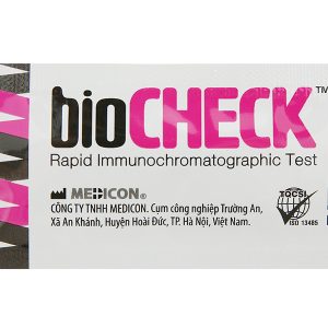 Que thử rụng trứng Biocheck LH Ovulation Rapid Test hộp 7 que