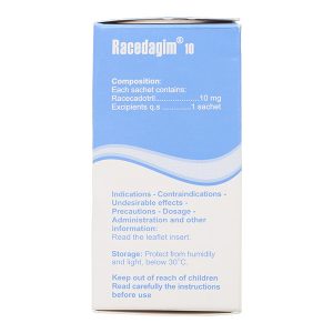 Thuốc cốm Racedagim 10 trị tiêu chảy cấp ở trẻ em (10 gói x 1g)