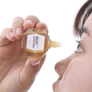 Dung dịch nhỏ mắt Rohto Antibacterial trị lẹo mắt, viêm kết mạc mắt chai 13ml