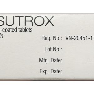 Rosutrox 20mg điều trị rối loạn lipid máu, phòng ngừa biến cố tim mạch (4 vỉ x 7 viên)