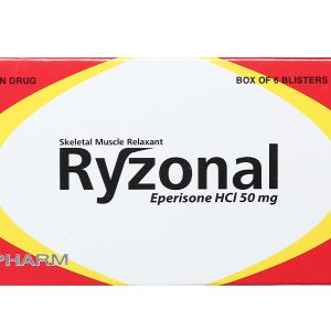 Ryzonal 50mg giúp cải thiện chứng tăng trương lực cơ, liệt cứng (6 vỉ x 10 viên)