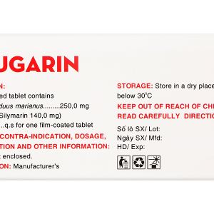 Sicugarin hỗ trợ trị bệnh viêm gan mãn tính, xơ gan (6 vỉ x 10 viên)