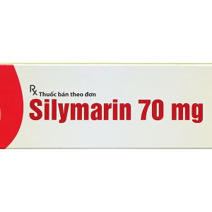 Silymarin VCP 70mg hỗ trợ trị bệnh viêm gan mãn tính, xơ gan (4 vỉ x 15 viên)