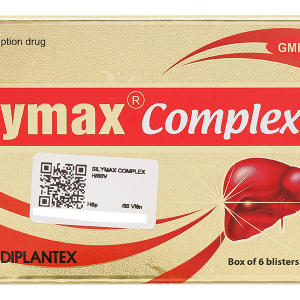 Silymax Complex trị viêm gan do virus, gan nhiễm mỡ (6 vỉ x 10 viên)