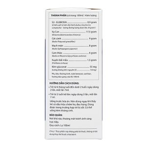 Siro Heviho hỗ trợ giảm ho, long đờm chai 100ml