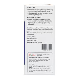 Siro Heviho hỗ trợ giảm ho, long đờm chai 100ml