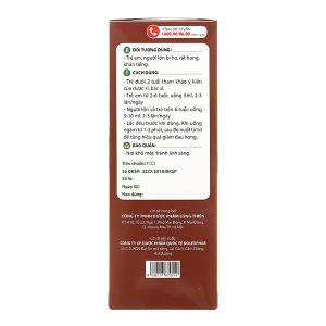 Siro Ong Nâu hỗ trợ giảm ho, bổ phổi chai 100ml