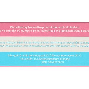 Sporal 100mg trị nhiễm nấm phụ khoa, ngoài da (1 vỉ bấm x 4 viên)