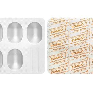 Stamlo-T 40/5mg điều trị tăng huyết áp vô căn (4 vỉ x 7 viên)