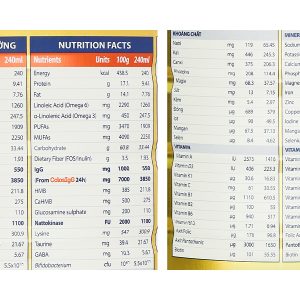 Sữa bột CaloSure America tăng cường miễn dịch và sức khỏe tim mạch (800g)