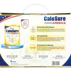 Sữa bột CaloSure America tăng cường miễn dịch và sức khỏe tim mạch (800g)