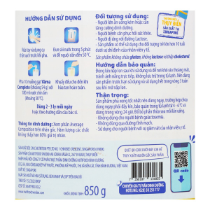 Sữa bột Nutifood Varna Complete phục hồi sức khỏe cho người ốm, bệnh (850g)