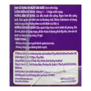 Sữa bột pha sẵn Varna Colostrum bổ sung dinh dưỡng, tăng đề kháng (6 chai x 237ml)