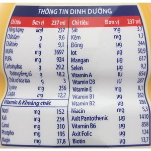 Sữa bột pha sẵn CaloSure America tăng cường đề kháng và hồi phục sức khỏe (237ml)