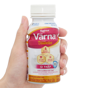 Sữa bột pha sẵn Nutifood Varna Diabetes dành cho người đái tháo đường (6 chai x 237ml)