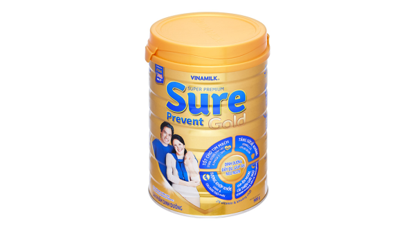 Sữa bột Vinamilk Sure Prevent Gold giúp tăng cường, hồi phục sức khỏe (900g)