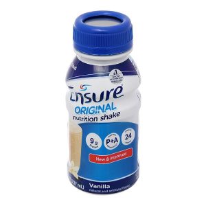 Sữa bột pha sẵn Ensure Original bổ sung dinh dưỡng đầy đủ hương vani (6 chai x 237ml)