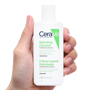 Sữa rửa mặt CeraVe Hydrating Cleanser sạch sâu cho da thường và da khô chai 88ml