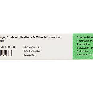 Sumakin 750 trị nhiễm khuẩn do vi khuẩn nhạy cảm (2 vỉ x 7 viên)