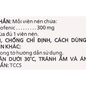 Sunigam 300 giúp giảm đau, kháng viêm (3 vỉ x 10 viên)