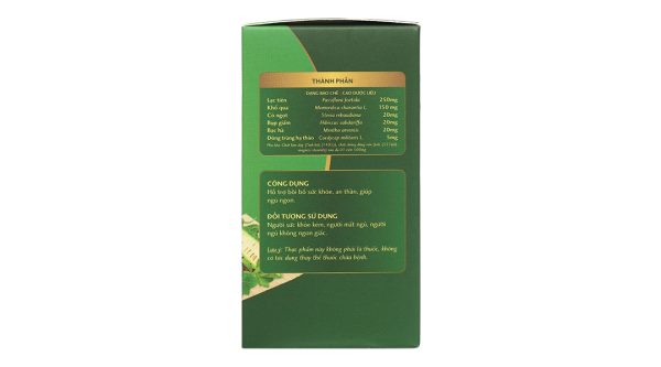 Tâm An Khang bồi bổ sức khỏe, an thần, giúp ngủ ngon hộp 30 viên