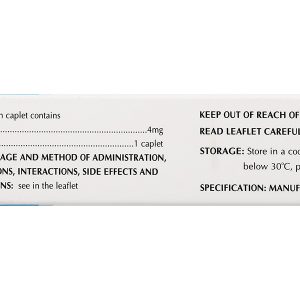 TanaMetrol 4mg hỗ trợ liệu pháp cần chống viêm và giảm miễn dịch (3 vỉ x 10 viên)