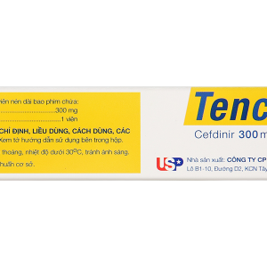 Tenco 300mg trị nhiễm khuẩn từ nhẹ đến vừa (3 vỉ x 10 viên)