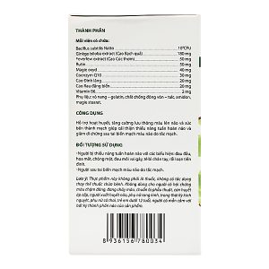 DH Natto hỗ trợ hoạt huyết, giúp tăng cường lưu thông máu lên não hộp 30 viên