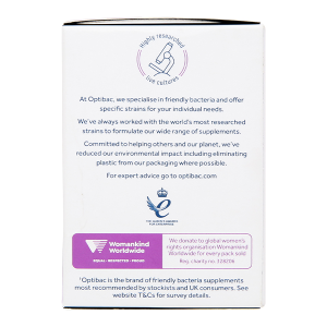 Optibac Intimate Flora For Women bổ sung lợi khuẩn cho nữ giới hộp 30 viên