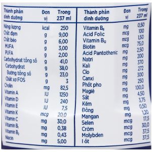 Sữa bột pha sẵn Ensure Original bổ sung dinh dưỡng hương vani (24 chai x 237ml)