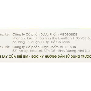 Gefbin 20mg trị viêm mũi dị ứng, nổi mày đay vô căn mạn tính (3 vỉ x 10 viên)