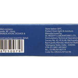 Histalong 10mg trị viêm mũi dị ứng, mề đay (2 vỉ x 10 viên)