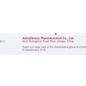 Zestril 5mg trị tăng huyết áp, suy tim (2 vỉ x 14 viên)
