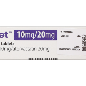 Atozet 10mg/20mg phòng ngừa các bệnh tim mạch (3 vỉ x 10 viên)