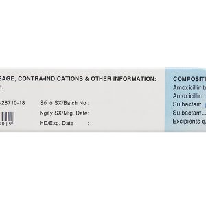 Sumakin 1g trị nhiễm khuẩn (2 vỉ x 7 viên)