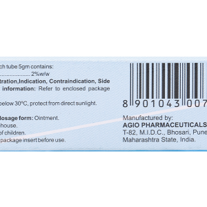 Thuốc mỡ bôi da Bactronil 2.0% trị nhiễm khuẩn da tuýp 5g