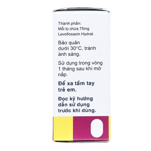 Dung dịch nhỏ mắt Cravit 1.5% trị nhiễm khuẩn mắt lọ 5ml