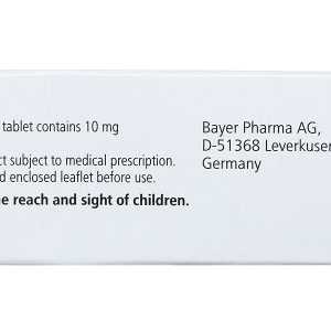 Xarelto 10mg phòng ngừa thuyên tắc huyết khối tĩnh mạch (1 vỉ x 10 viên)