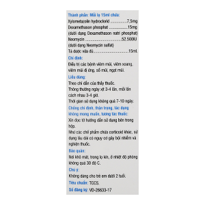 Thuốc xịt mũi Aladka trị viêm mũi, viêm xoang, viêm mũi dị ứng lọ 15ml