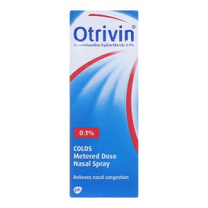 Dung dịch xịt mũi Otrivin 0.1% giảm triệu chứng nghẹt mũi, viêm mũi dị ứng chai 10ml