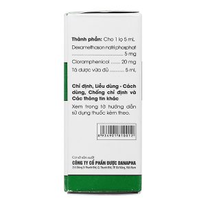 Dung dịch nhỏ mắt Ticoldex trị viêm mắt, nhiễm khuẩn mắt lọ 5ml