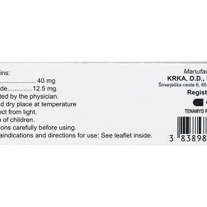 Tolucombi 40mg/12.5mg trị tăng huyết áp vô căn (4 vỉ x 7 viên)