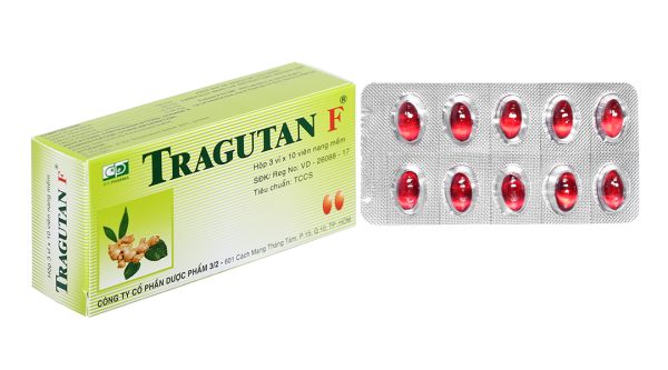 Tragutan F trị ho do dị ứng, sát khuẩn hô hấp (3 vỉ x 10 viên)