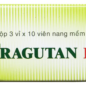 Tragutan F trị ho do dị ứng, sát khuẩn hô hấp (3 vỉ x 10 viên)