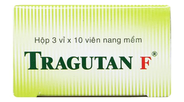 Tragutan F trị ho do dị ứng, sát khuẩn hô hấp (3 vỉ x 10 viên)