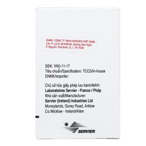 Triplixam 5mg/1.25mg/5mg trị tăng huyết áp hộp 30 viên