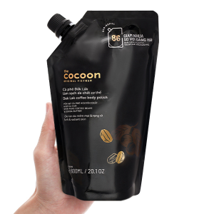 Tẩy tế bào chết Cocoon hạt cà phê làm sạch da chết cơ thể túi 600ml