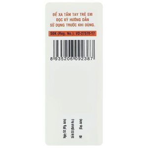 Cốm pha hỗn dịch uống Unikids Zinc 70 điều trị tiêu chảy cấp và mạn tính (24 gói x 1.5g)