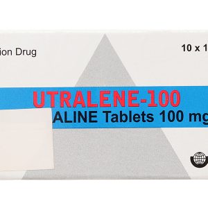 Utralene-100 trị chứng trầm cảm, rối loạn ám ảnh cưỡng bức (10 vỉ x 10 viên)
