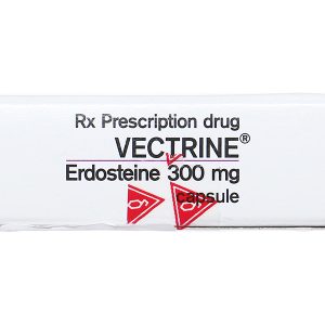 Vectrine 300mg làm loãng, tiêu đàm trong bệnh lý hô hấp (2 vỉ x 10 viên)